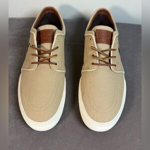 Polo Ralph Lauren Faxon low-top canvas sneakers khaki beige
size 10 NEW